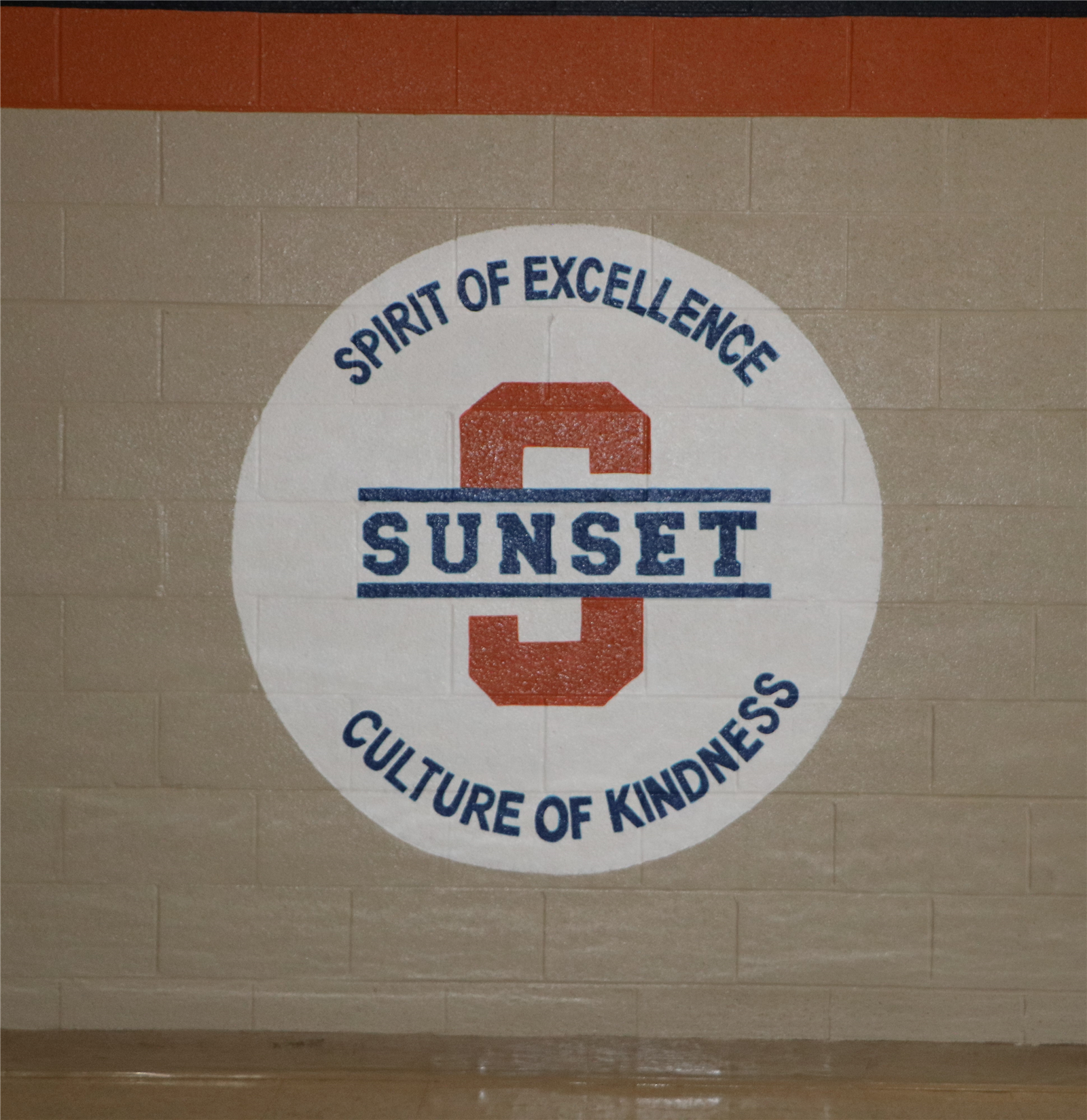 Mural on a Sunset Middle wall